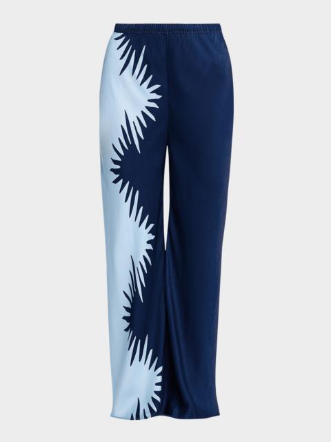 SIGNIFICANT OTHER Flossie Printed Pull-On Pants
