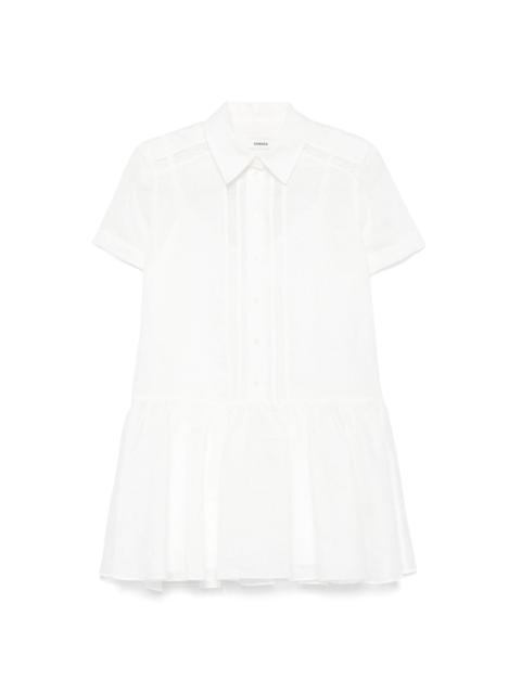 Sandro lace-detail mini dress