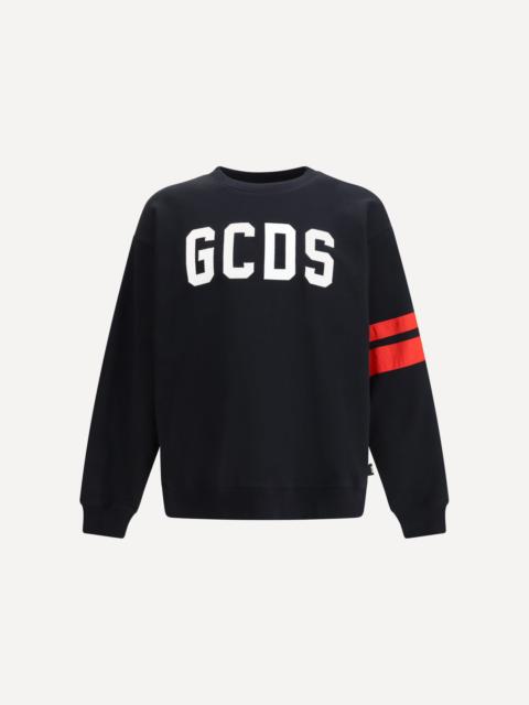 GCDS Crewneck Sweatshirt with Band Logo