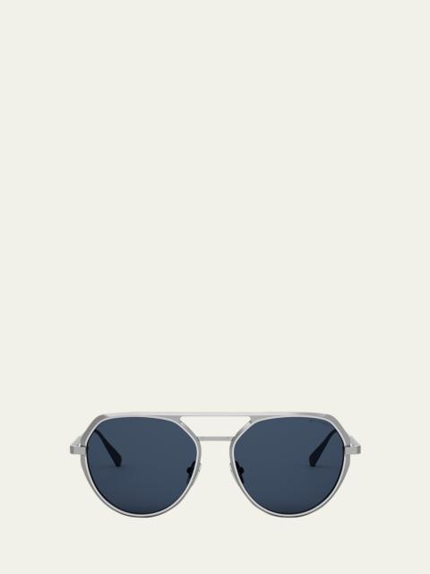BVLGARI Octo Geometric Sunglasses