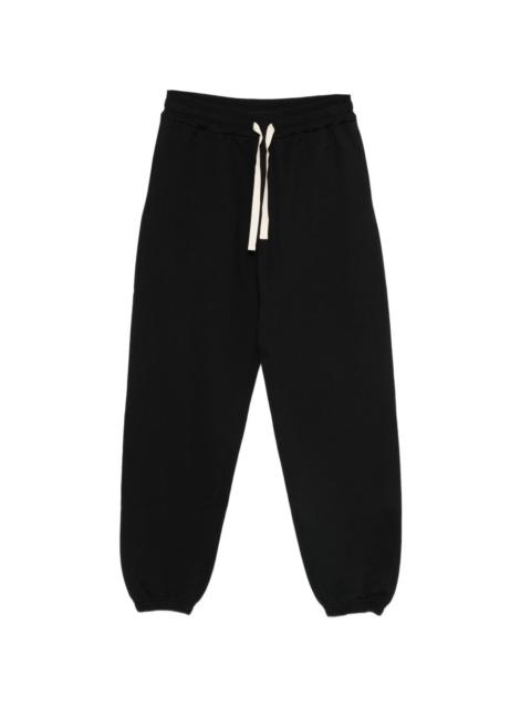 Jil Sander logo-embroidered drawstring trousers