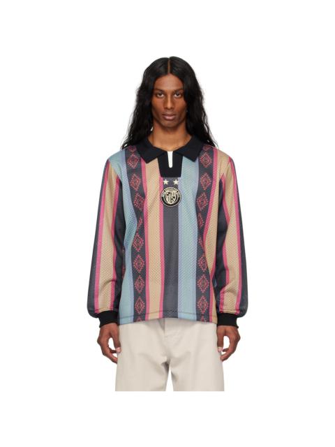 Andersson Bell Multicolor Navajo Stripe L/S Polo