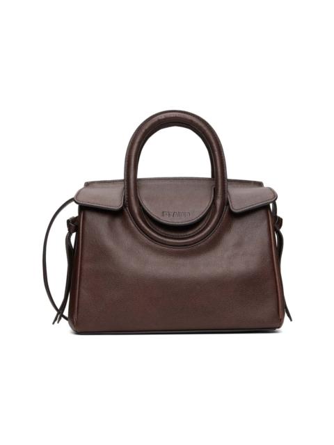 STAUD Brown Maude Mini Carryall Bag