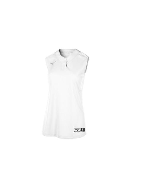 Mizuno Aerolite 2-Button Sleeveless Softball Jersey