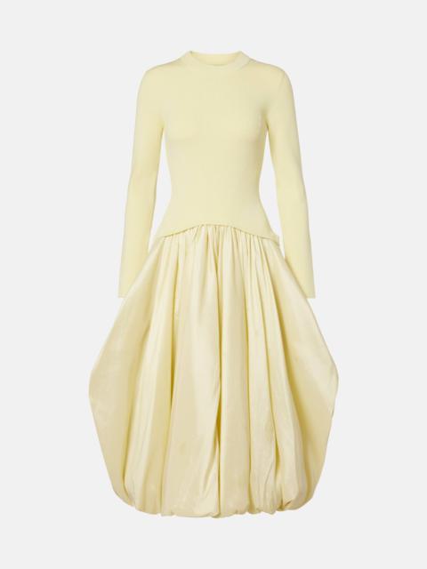 SIMKHAI Izzy taffeta midi dress