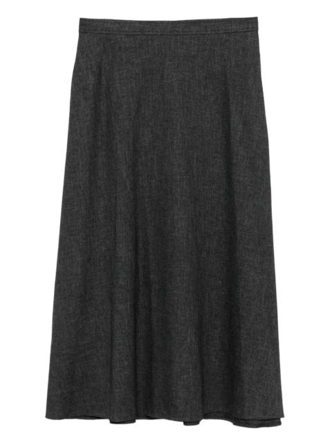 Vince wool-blend skirt