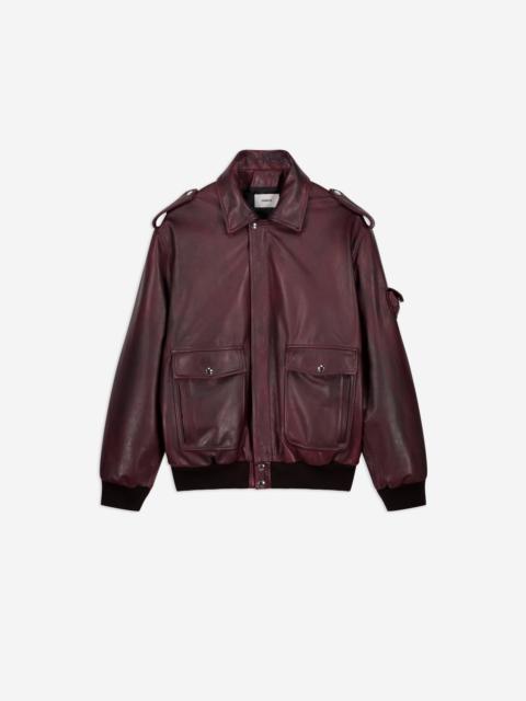 COPERNI Oversized Leather Jacket