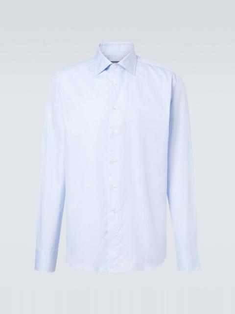Canali Cotton poplin shirt