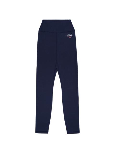 Sporty & Rich logo print performance trousers