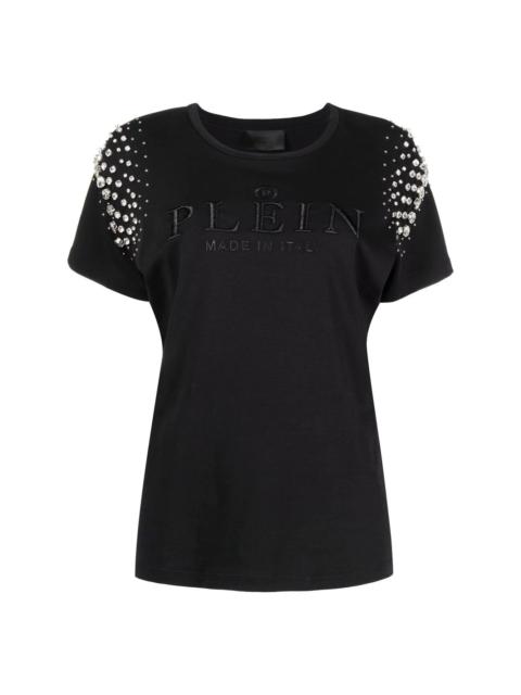 Crystal Iconic cotton T-shirt