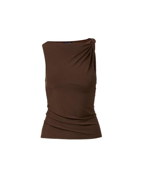 VERONICA BEARD OTESSA BOATNECK TANK TOP