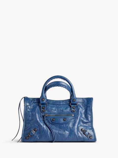 BALENCIAGA Women's Le City Small Bag in Blue