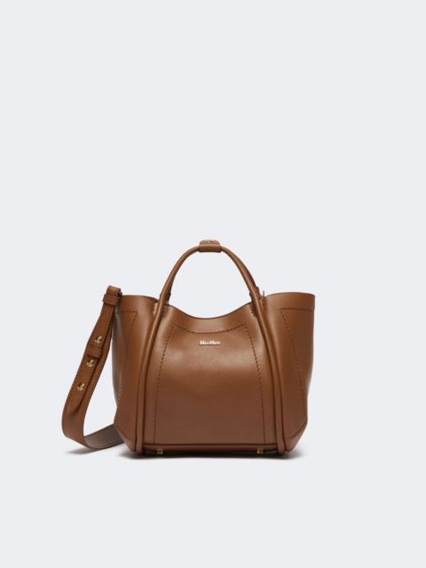 Max Mara MARINXS Extra-small leather Marine bag - BROWN BRONZE