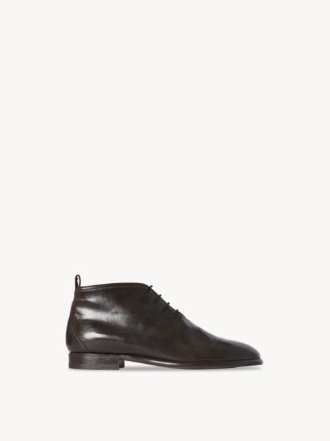 The Row Grant Boot in Cordovan