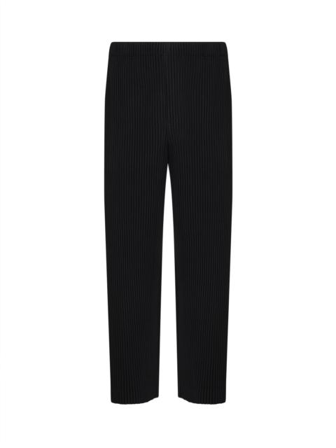 ISSEY MIYAKE Black COLOR PLEATS 1 trousers
