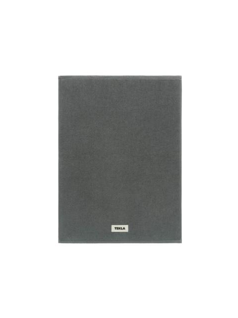 TEKLA Tekla Terry Bath Mat Charcoal Grey