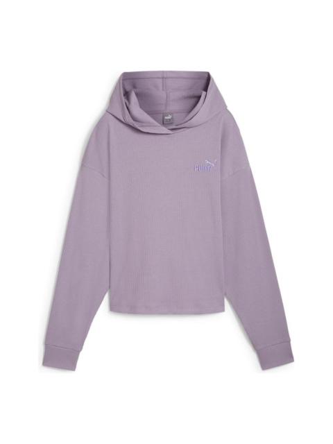 (WMNS) PUMA Ess Elevated Hoodie 'Pale Plum' 682503-30