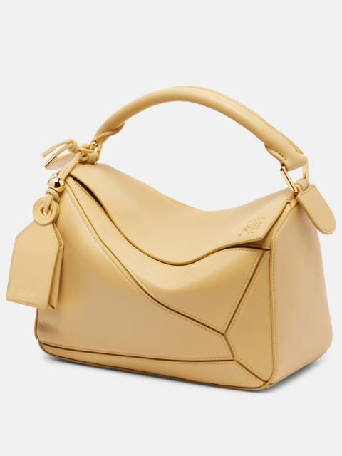 Loewe Featherlight Puzzle Large leather top-handle bag