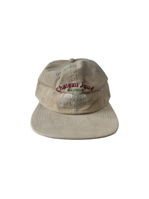 GALLERY DEPT. Chateau Josue Embroidered Corduroy Hat "Beige & Multicolor" GD358