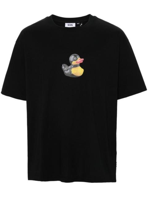 GCDS duck-print T-shirt