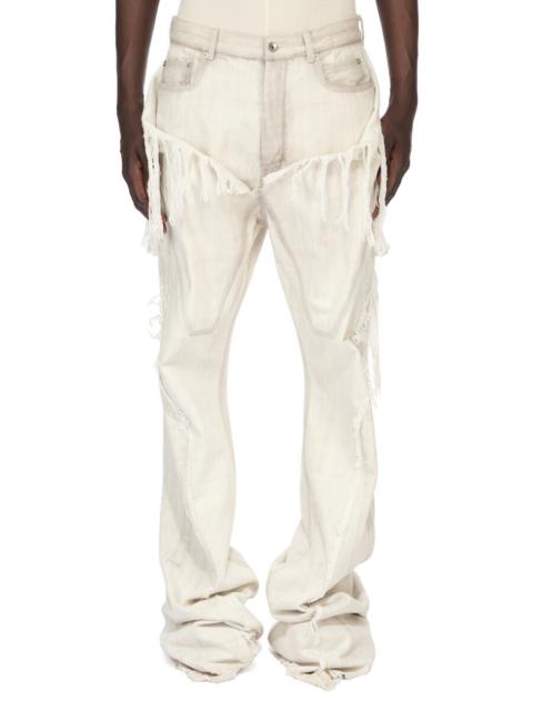 Rick Owens DRKSHDW SLIVERED BOOTCUT