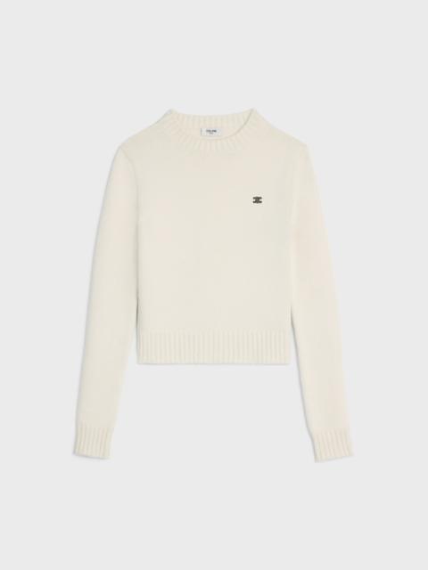 CELINE crewneck sweater IN wool and cashmere