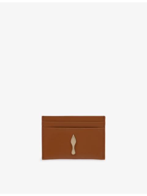 Christian Louboutin Bettina Calf-Leather Card Holder