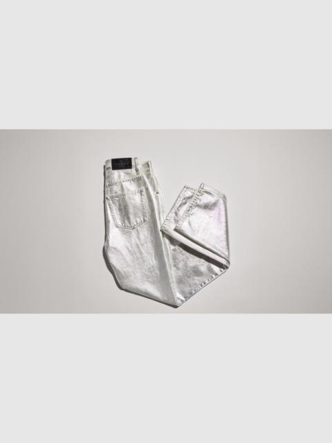 GUCCI Straight denim pants with soft coating