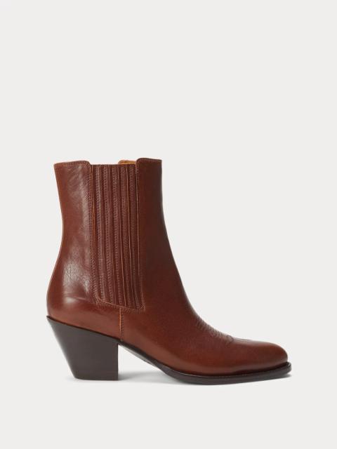 Polo Ralph Lauren Leather Chelsea Western Boot