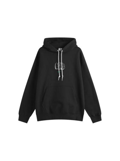 Nike Solo Fleece Hoodie Black/Malachite