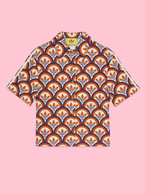 GUCCI adidas x Gucci Interlocking G and Trefoil shirt