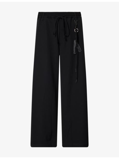 Song for the Mute Wide-Leg Relaxed-Fit Woven Trousers