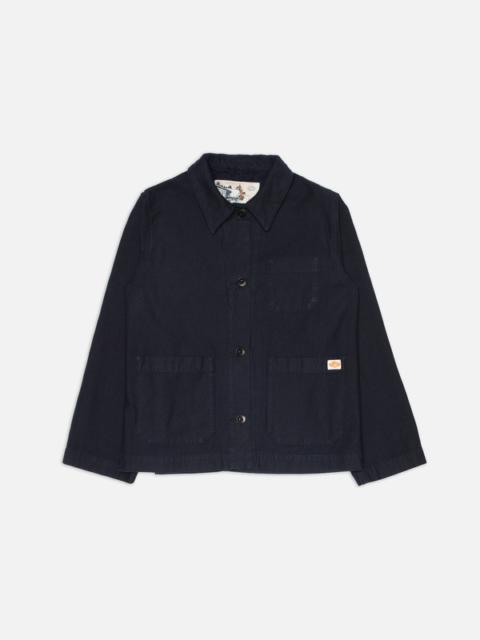Nudie Jeans Lovis Jacket Back Sateen Indigo
