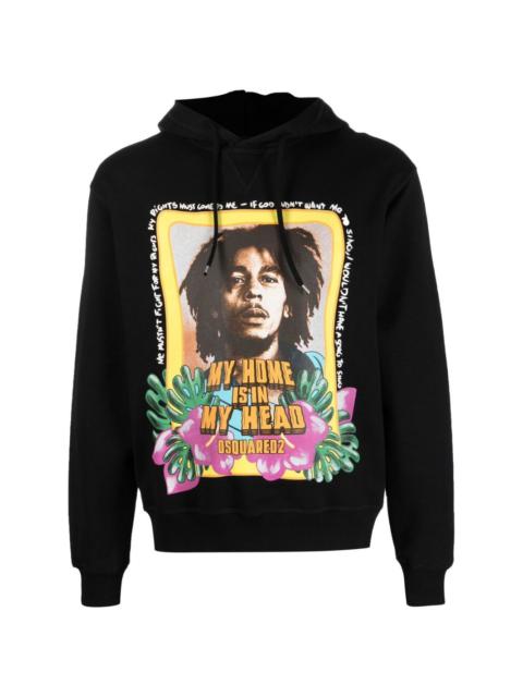 Bob Marley long-sleeve hoodie