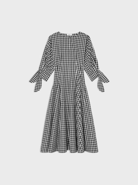 CELINE dress IN vichy cotton
