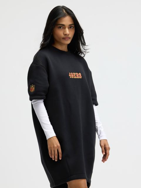 Nike San Francisco 49ers Rivalries Collection Oversized Tech Fleece Women's Nike NFL Dress