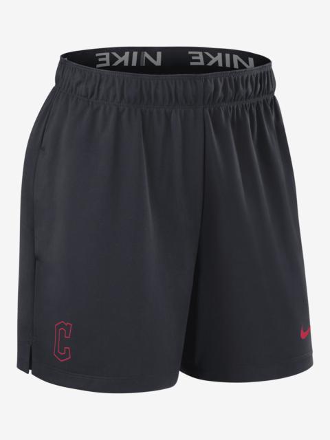 Cleveland Guardians Authentic Collection Practice Nike Women's Dri-FIT MLB Shorts