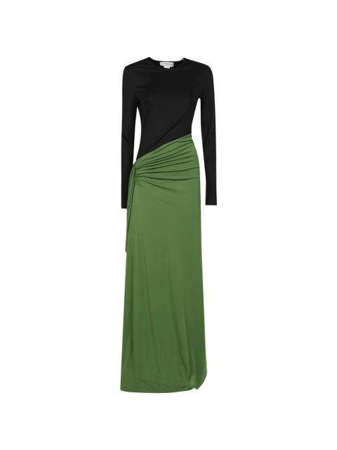 Victoria Beckham draped maxi dress