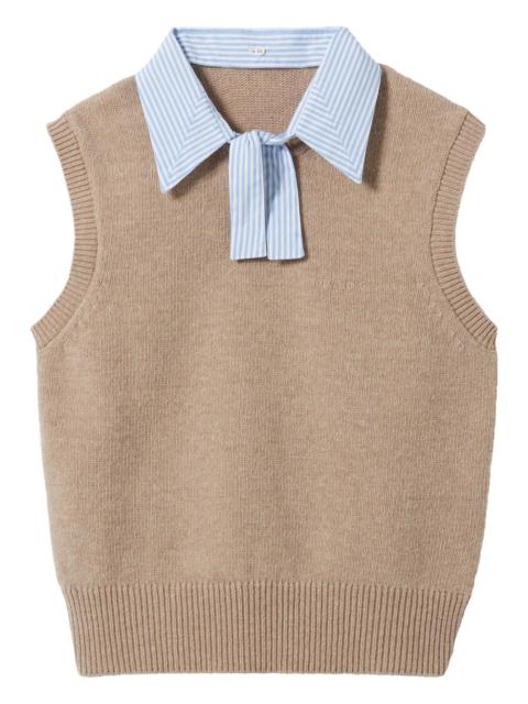 Claudie Pierlot sleeveless wool top