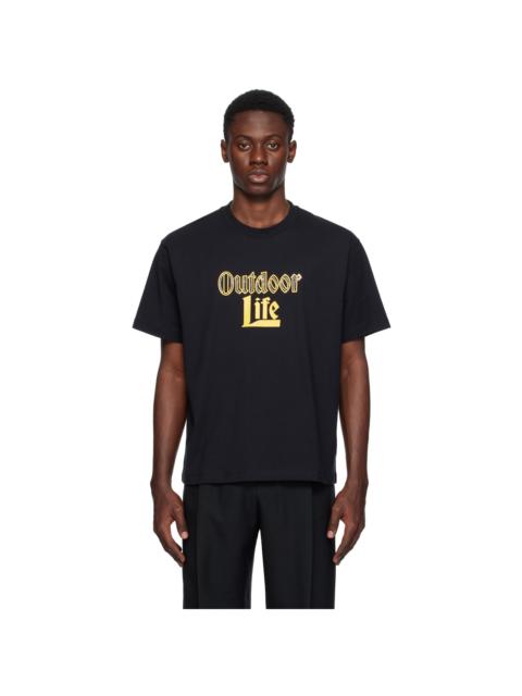 Stockholm Surfboard Club Black Rhinestone T-Shirt