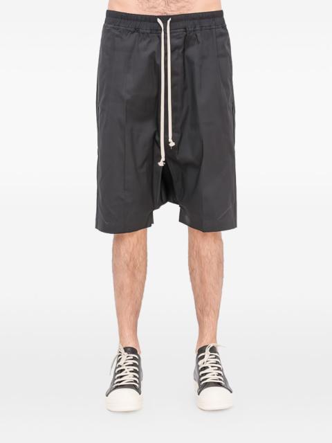 Rick Owens drawstring-fastening shorts