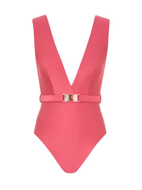 WANDERLUST BELTED PLUNGE 1PC
