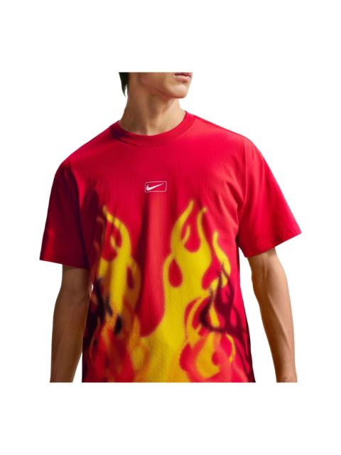 Nike Nike Sportswear T-Shirt Asia Sizing 'University Red' HJ0767-657