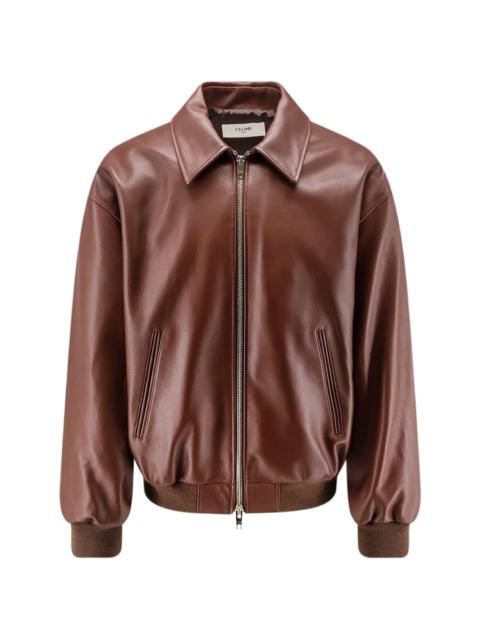 CELINE Celine Men Leather Jacket