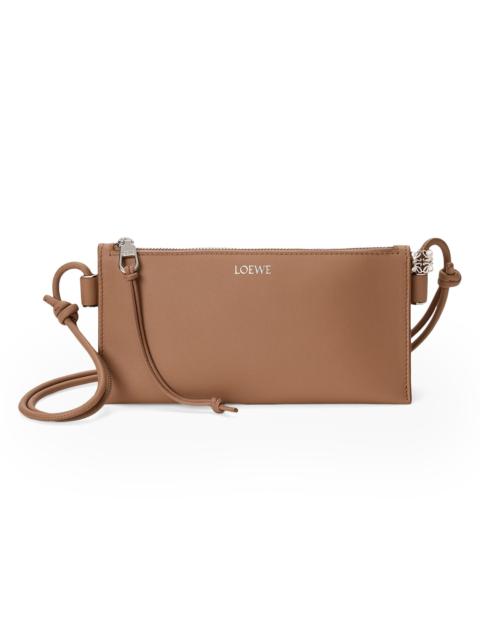 Loewe Women's Joya Leather Crossbody Bag - Mocha