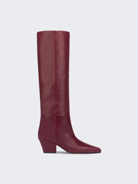 PARIS TEXAS Jane Boot 60 Rouge Noir
