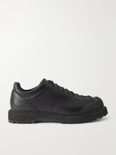 Diemme Ampezzo Rubber-Trimmed Full-Grain Leather Hiking Boots