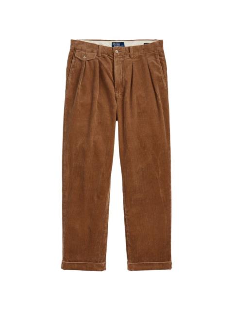 Polo Ralph Lauren pleated corduroy trousers