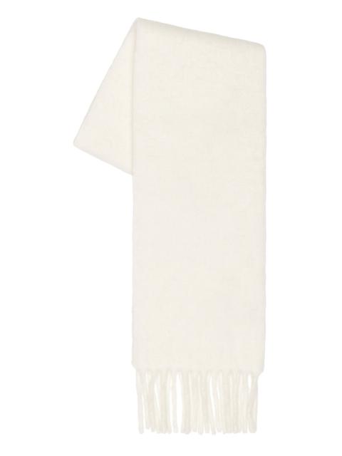 Sporty & Rich Signature Logo Fuzzy Scarf