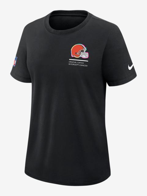 Nike Cleveland Browns Crucial Catch Women's Nike Dri-FIT NFL T-Shirt
